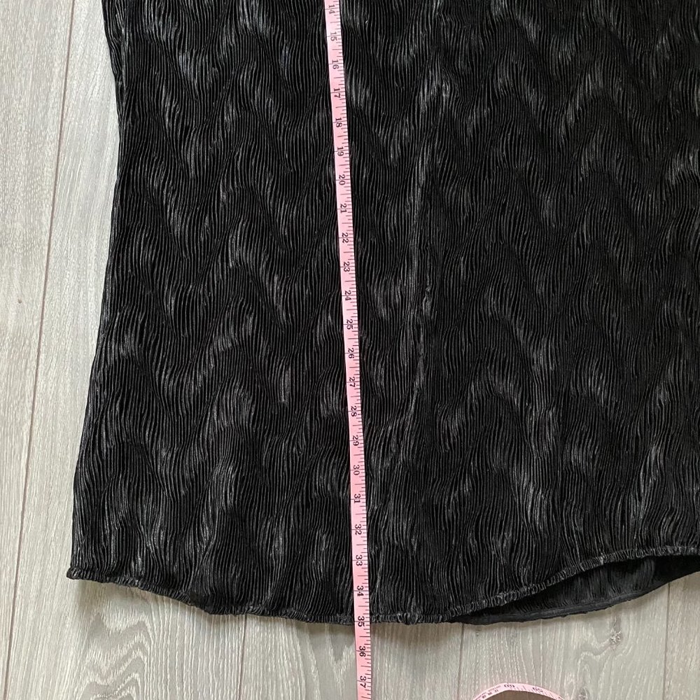 GANNI Pleated Satin Dress - Picture 8 of 8